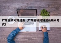 广东营销网站建设（广东营销网站建设联系方式）